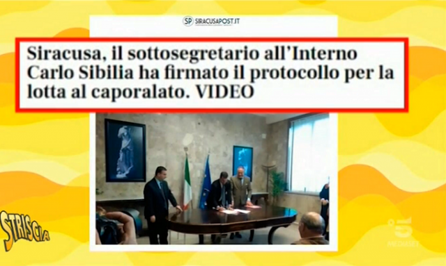 Siracusa, Striscia la Notizia racconta le condizioni della tendopoli a Cassibile. VIDEO