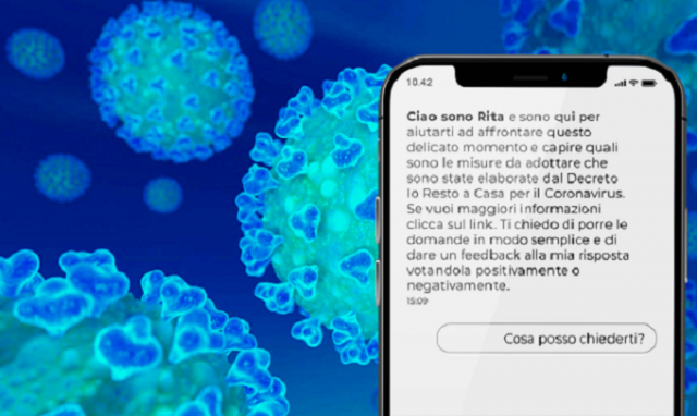 Siracusa, arriva "Rita" assistente virtuale sul decreto #IoRestoaCasa
