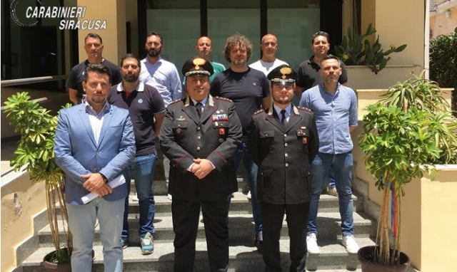 Noto, operazione Ras: riconoscimento per i Carabinieri del Nucleo operativo