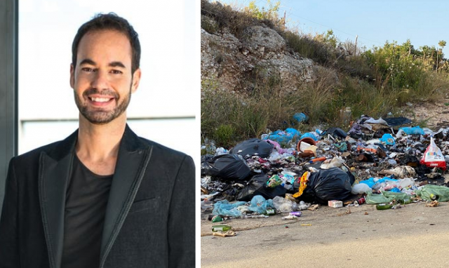 Siracusa, l'imprenditore Damiano Gallo fa ripulire a proprie spese le discariche sulla Sp 74