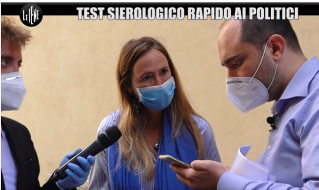 Test sierologico de "Le Iene" ai parlamentari: Prestigiacomo positiva