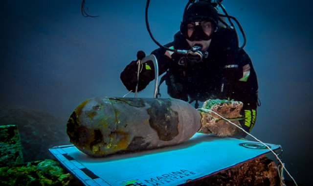 Siracusa, recuperati ordigni della seconda guerra mondale dai fondali del Porto piccolo e all'Amp del Plemmirio
