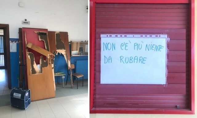 Siracusa, devastato da vandali il plesso scolastico Montessori: è la sesta irruzione in un mese