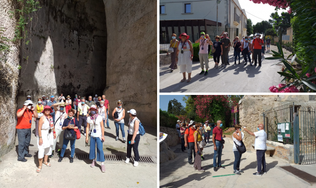 Segnali di ripresa del turismo a Siracusa, tappa in città del primo gruppo organizzato. VIDEOINTERVISTA