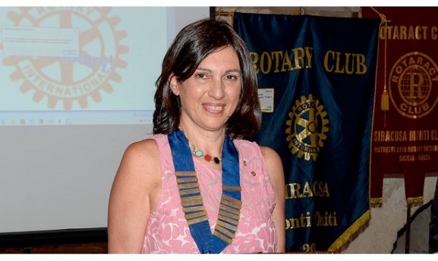 Siracusa, Rosalia Raiata nuovo presidente del Rotary Club Monti Climiti