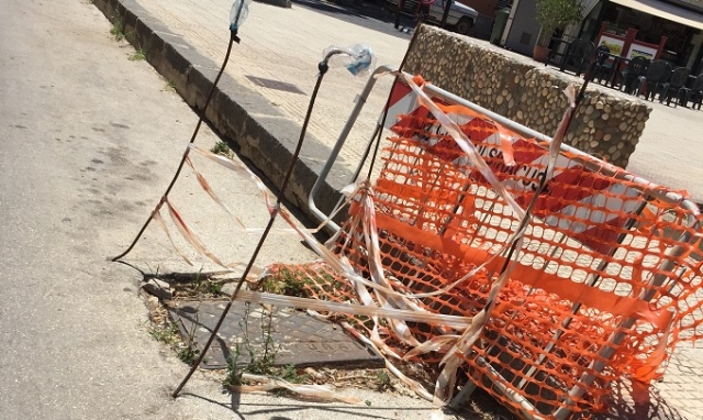 Cassibile, tombino da ripristinare in piazza del marchese