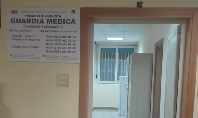 Augusta, doppio tampone negativo per un dottore della Guardia medica