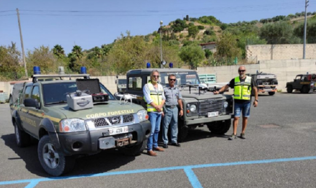 Noto, prevenzione incendi: i droni della Protezione civile a supporto della Forestale