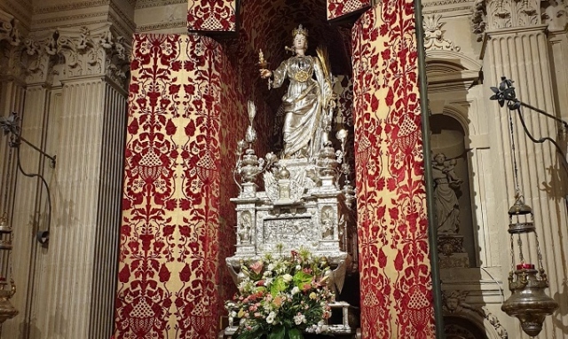 Siracusa, domani esposizione straordinaria del simulacro di Santa Lucia