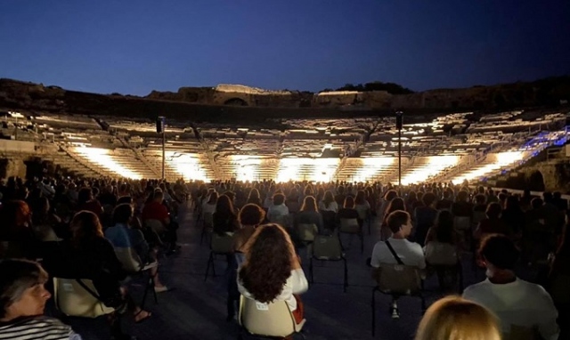 Siracusa, al Teatro greco Crisotemi di Ghiannis Ritsos