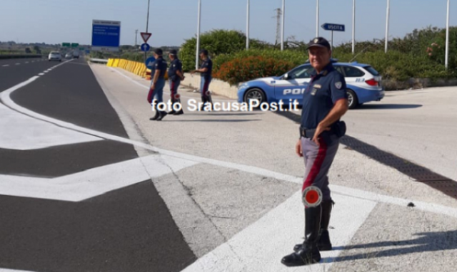 Al via la campagna "Safety days": autovelox e posti di controllo lungo la tratta autostradale Rosolini-Catania