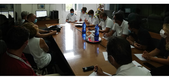 Tutto pronto per accogliere Costa Deliziosa: domani in porto a Siracusa 1 Riunione 0