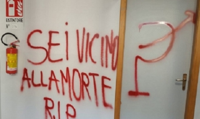 Siracusa, minacce di morte sulle pareti del reparto di Oculistica: l'autore sarebbe un operatore della stessa divisione