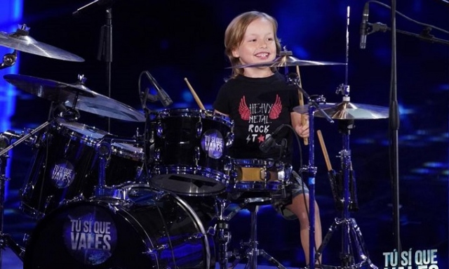 Siracusa, Alessandro batterista rocker incanta a "Tú Sí Que Vales" VIDEO