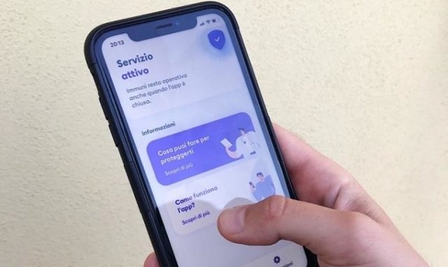 L'App Immuni scaricata dal 15% della popolazione 'target'