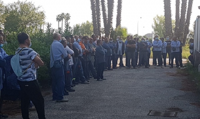 Siracusa, assemblea sindacale degli edili fuori dallo stabilimento. Il disappunto del sindacato