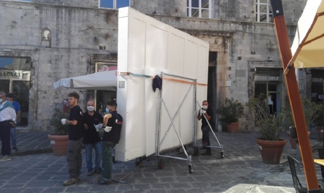 Il Caravaggio va via da Siracusa, l'operazione trasferimento scattata questa mattina presto