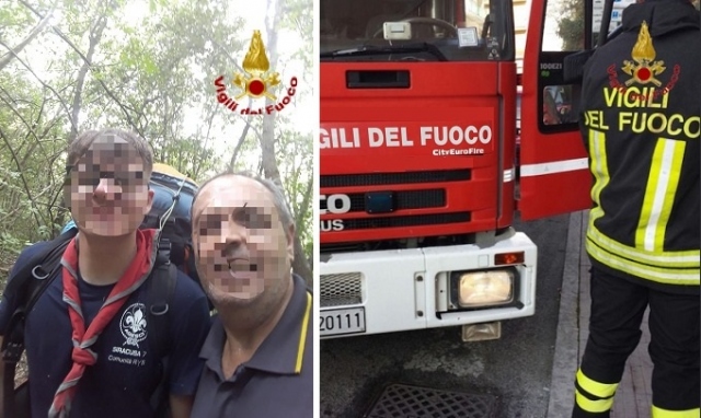 Soccorso a Pantalica: salvato 17enne scout di Siracusa