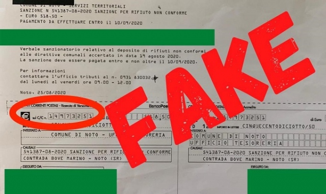 Noto, abbandono rifiuti: scatta l'allarme su false sanzioni