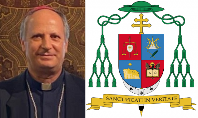 Siracusa, l'arcivescovo eletto mons. Francesco Lomanto sceglie il suo stemma episcopale