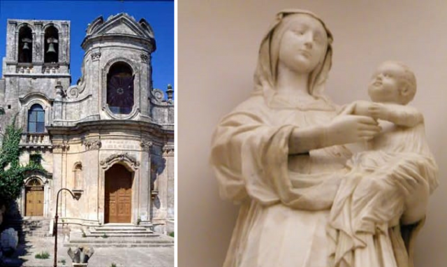 Palazzolo, riapre la Chiesa dell'Immacolata: custodisce la Madonna con il bambino di Francesco Laurana