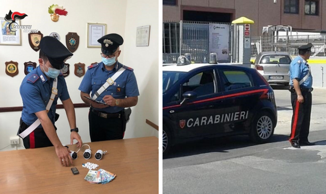 Floridia, la casa come centrale di spaccio: arrestato 33enne