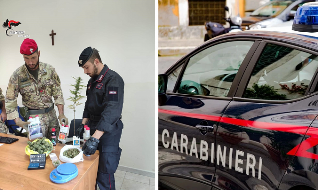 Carlentini, 40enne in manette per produzione di stupefacente