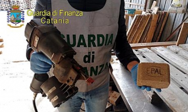 Catania, sequestrati 8.000 pallet con marchi falsificati