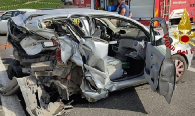 Siracusa, grave incidente sulla Siracusa-Catania. Un ferito portato via con l'elisoccorso