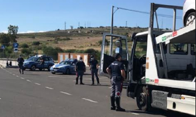 Operazione Alto Impatto "Cinture di sicurezza" sulla Catania-Siracusa: 69 sanzioni