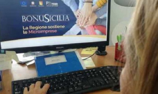 Bonus Sicilia, contributo per circa 58.000 imprese