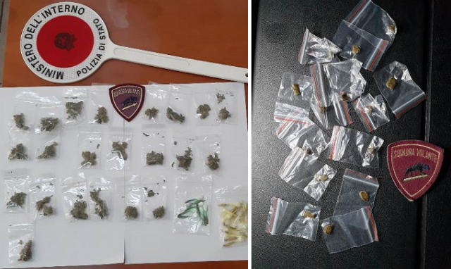 Siracusa, controlli nelle piazze di spaccio: sequestro di cocaina, marijuana e crack