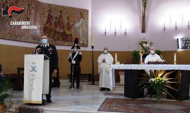 Siracusa, celebrata la Virgo Fidelis, patrona dell'Arma dei Carabinieri