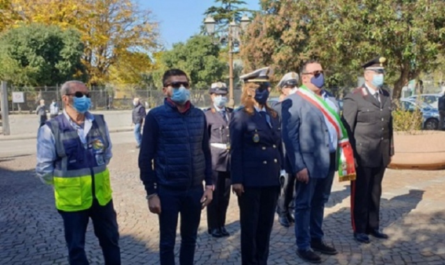 Sortino, celebrazione del 4 novembre: corone d'alloro alle lapidi ai caduti