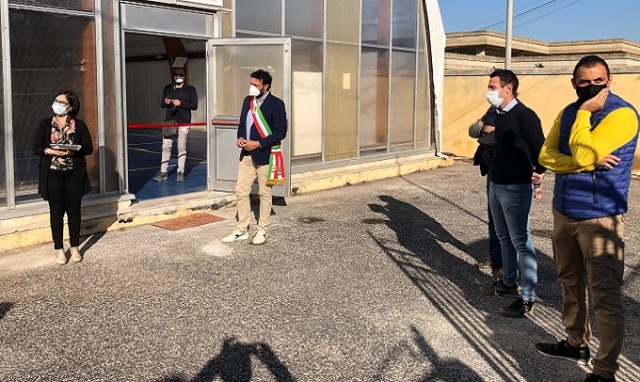 Siracusa, il tensostatico riconsegnato al Brancati di Belvedere