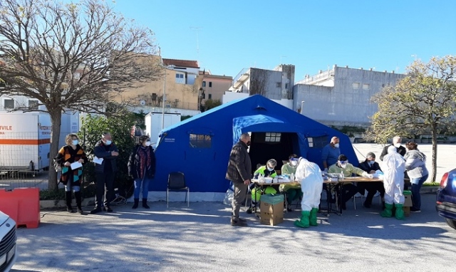 Canicattini Bagni, tamponi rapidi: eseguiti 321 test, solo un positivo