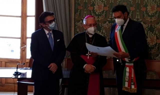 L'arcivescovo emerito mons. Salvatore Pappalardo è cittadino onorario di Siracusa