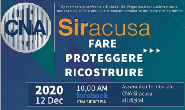 Siracusa, Cna: prima assemblea territoriale "All Digital"