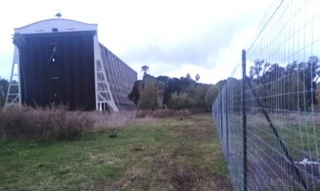 Augusta, recintato il parco dell'Hangar: diventato zona militare