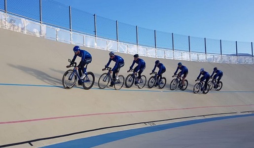 La Nazionale maschile gira al Velodromo Pilone di Noto