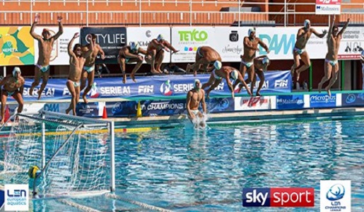 Su Sky Sport le partite di Champions League di Ortigia, Brescia e Recco