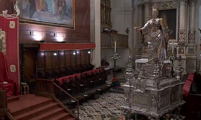 E' il giorno della festa di Santa Lucia, il sindaco Italia affida la città alla protezione della Patrona