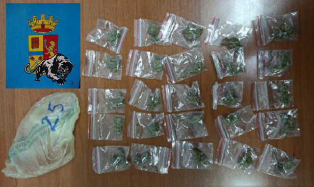 Siracusa, servizio antidroga in via Immordini: sequestrate marijuana e crack