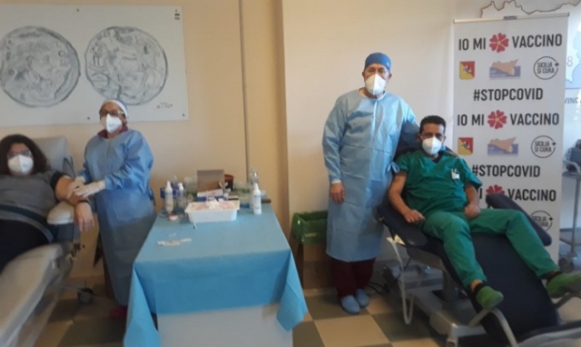 Siracusa, vaccino covid: somministrazione della seconda dose ai sanitari