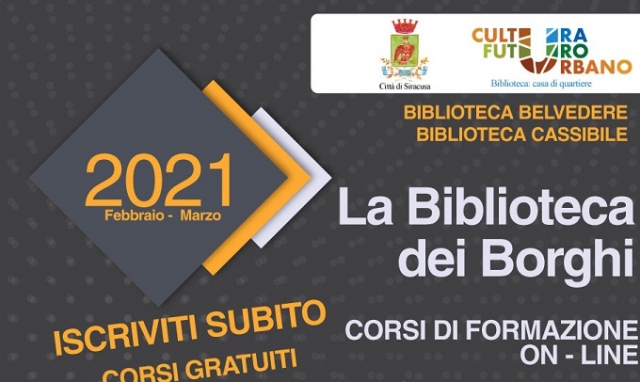 Siracusa, riprende l'attività della “Biblioteca dei borghi”