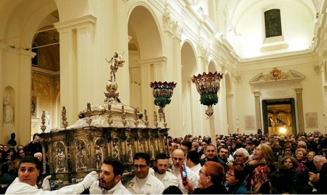 Noto, da domani l’arca di San Corrado esposta in Cattedrale