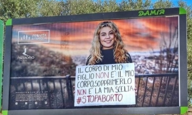 Siracusa, manifesto antiabortista: Cavallaro (Fdi) "Difende la vita del più debole"