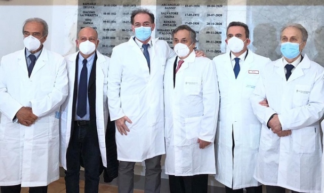 Giornata nazionale dei Camici Bianchi, sulla lapide i nomi di 2 medici siracusani