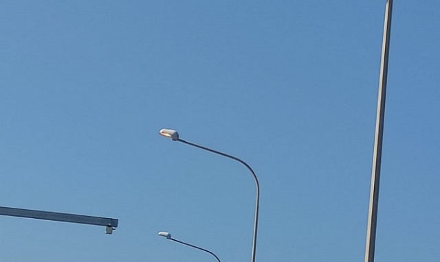 Siracusa, prove tecniche di illuminazione sulla strada per Belvedere