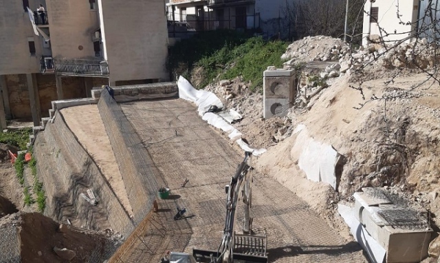 Noto, messa in sicurezza della scarpata del Vallone Coffitelle